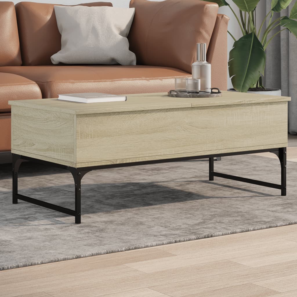 Salongbord Sofabord Sonoma Eik 100x50x40 cm