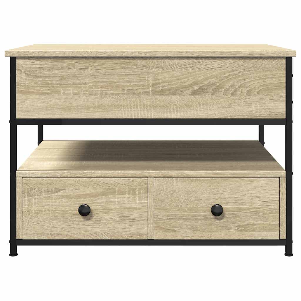 Salongbord Sofabord Sonoma Eik 70x50x50 cm
