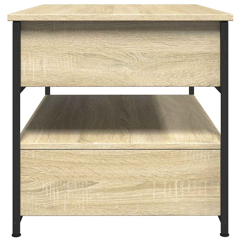 Salongbord Sofabord Sonoma Eik 70x50x50 cm