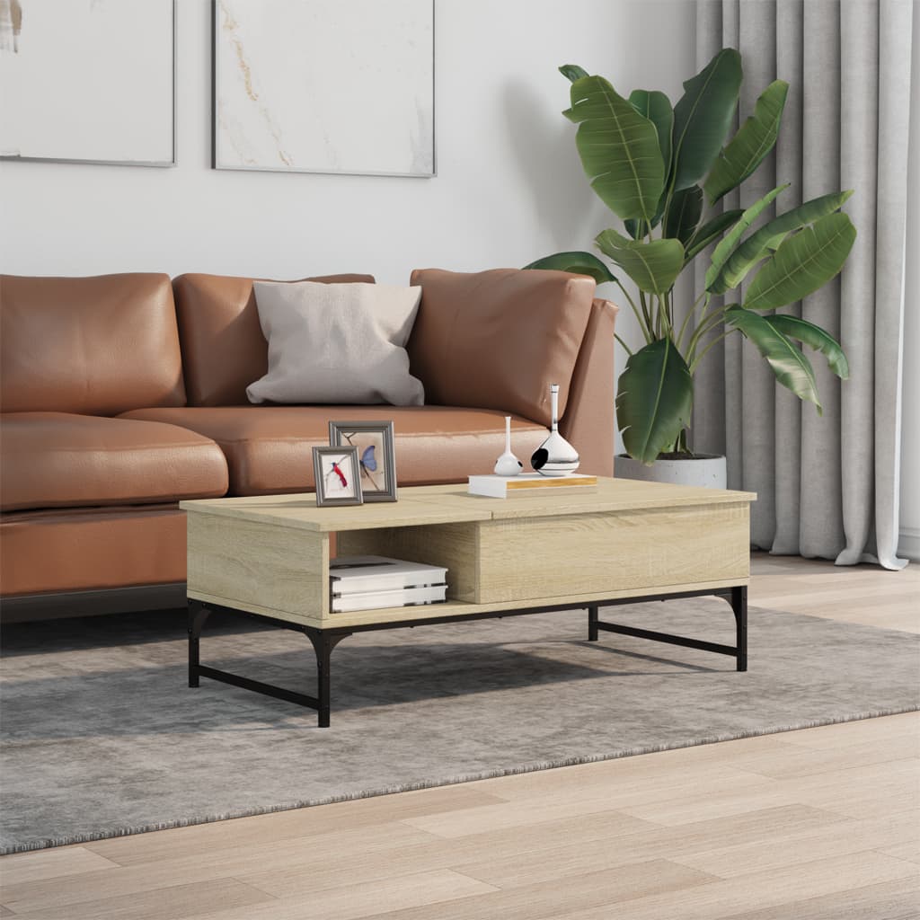Salongbord Sofabord Sonoma Eik 100x50x35 cm