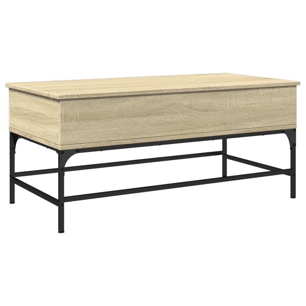 Salongbord Sofabord Sonoma Eik 100x50x45 cm