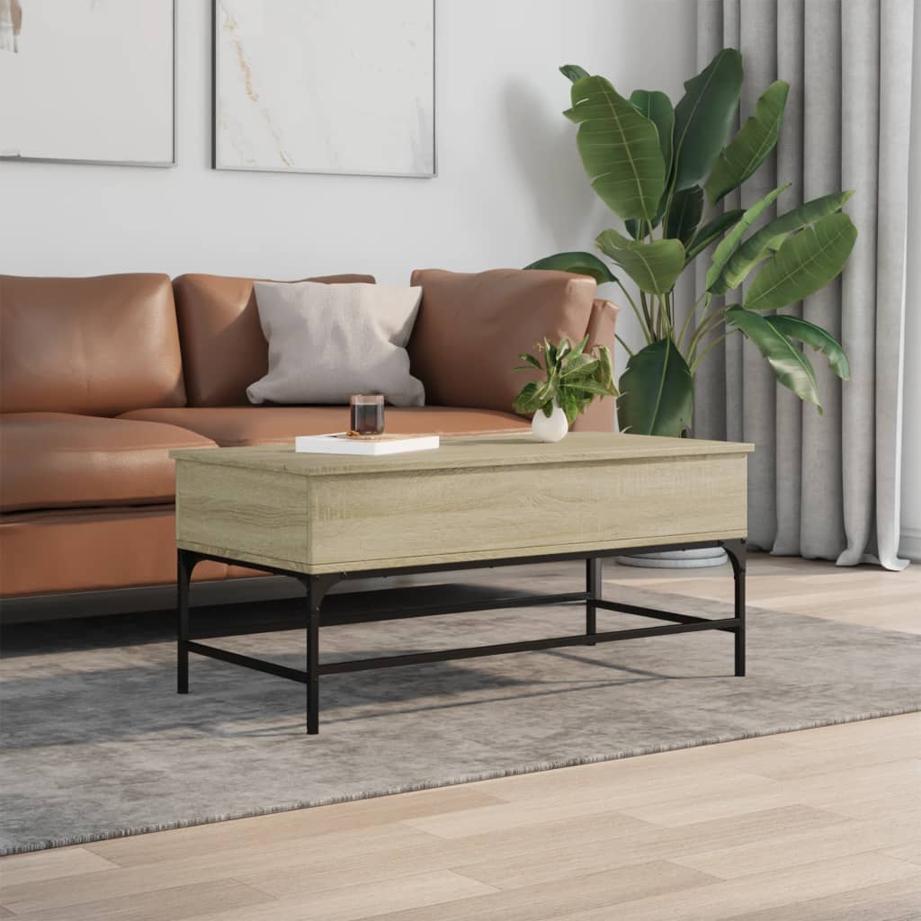 Salongbord Sofabord Sonoma Eik 100x50x45 cm