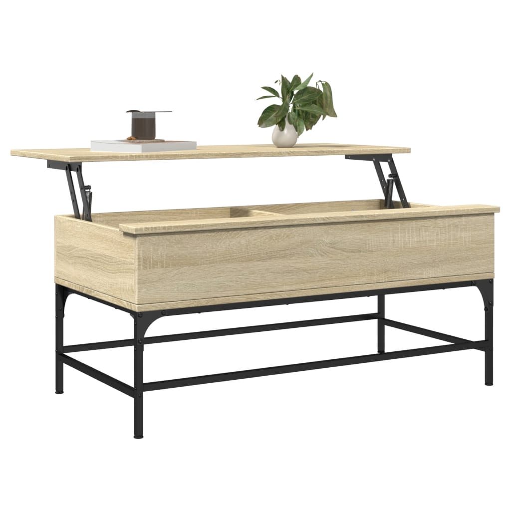 Salongbord Sofabord Sonoma Eik 100x50x45 cm