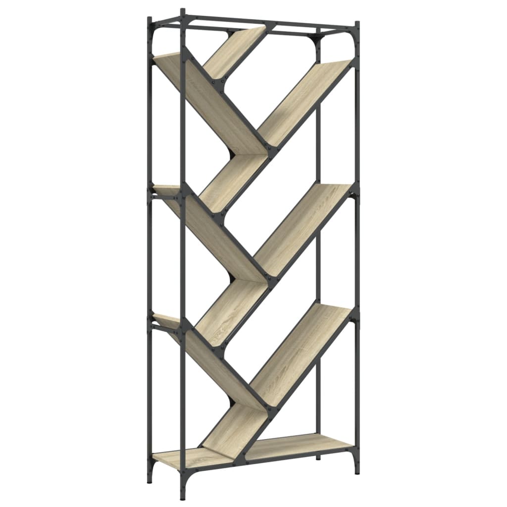 Bokhylle Sonoma Eik 79x30x180 cm