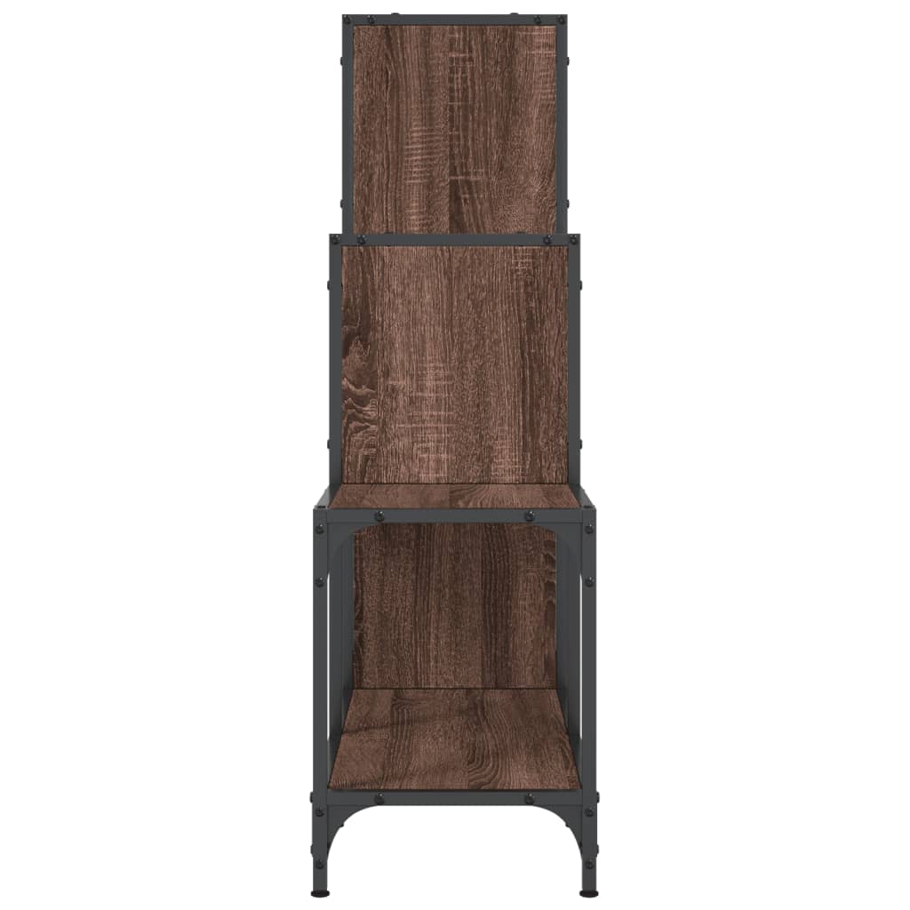 Bokhylle Brun Eik 92x30x102 cm