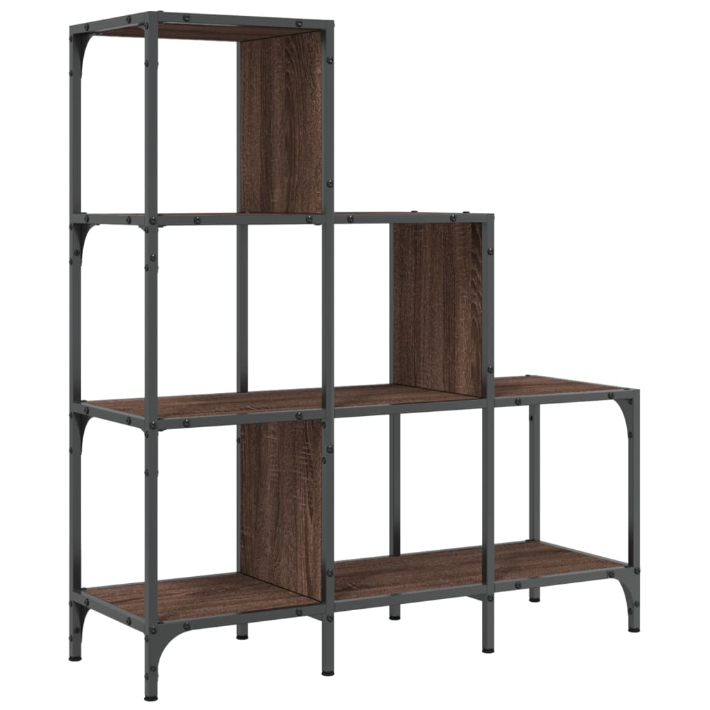 Bokhylle Brun Eik 92x30x102 cm