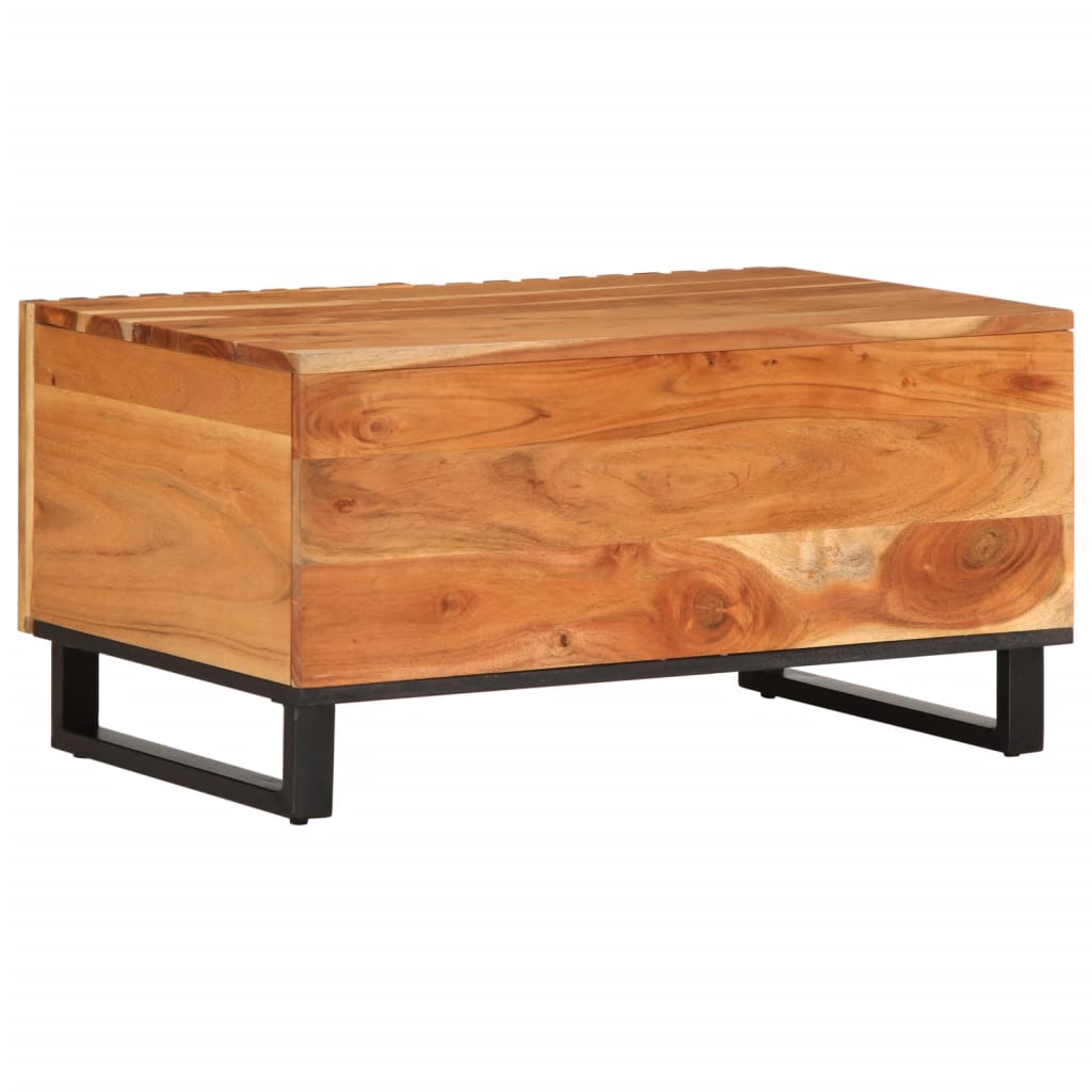 Salongbord Sofabord Tre 80x51x40 cm heltre akasie