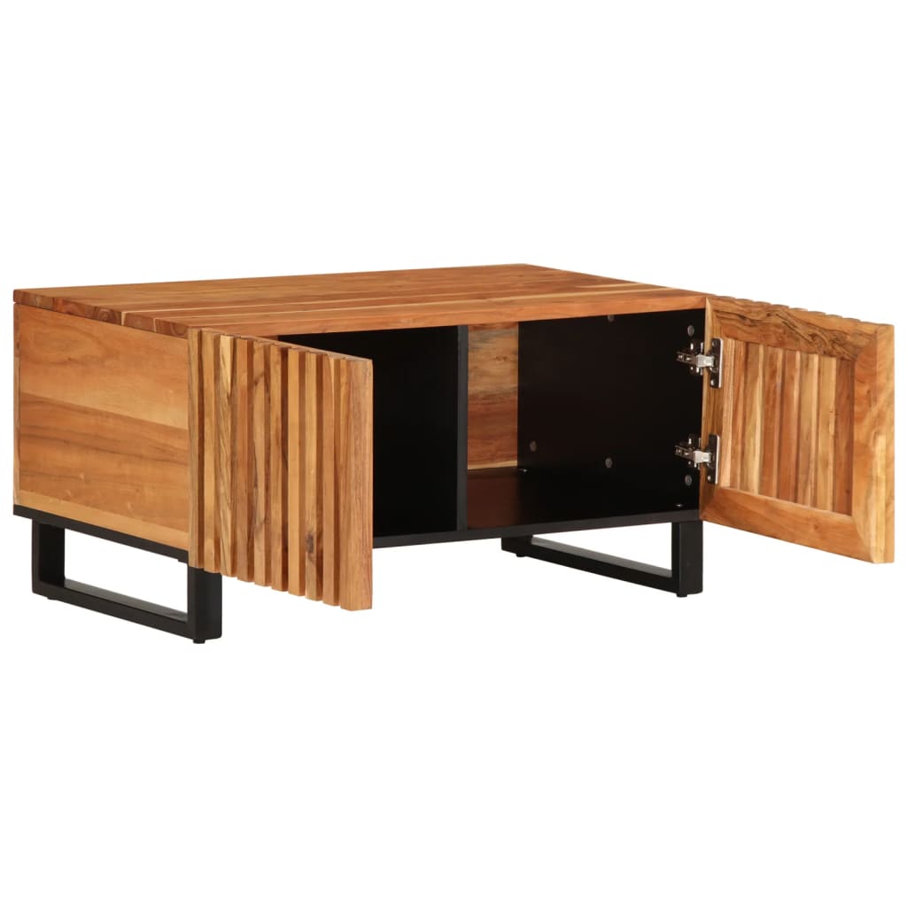 Salongbord Sofabord Tre 80x51x40 cm heltre akasie