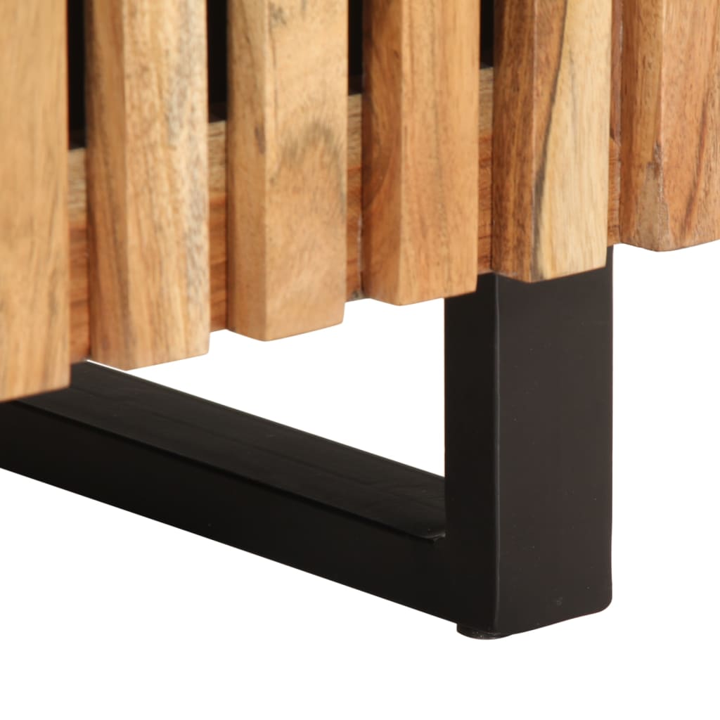 Salongbord Sofabord Tre 80x51x40 cm heltre akasie