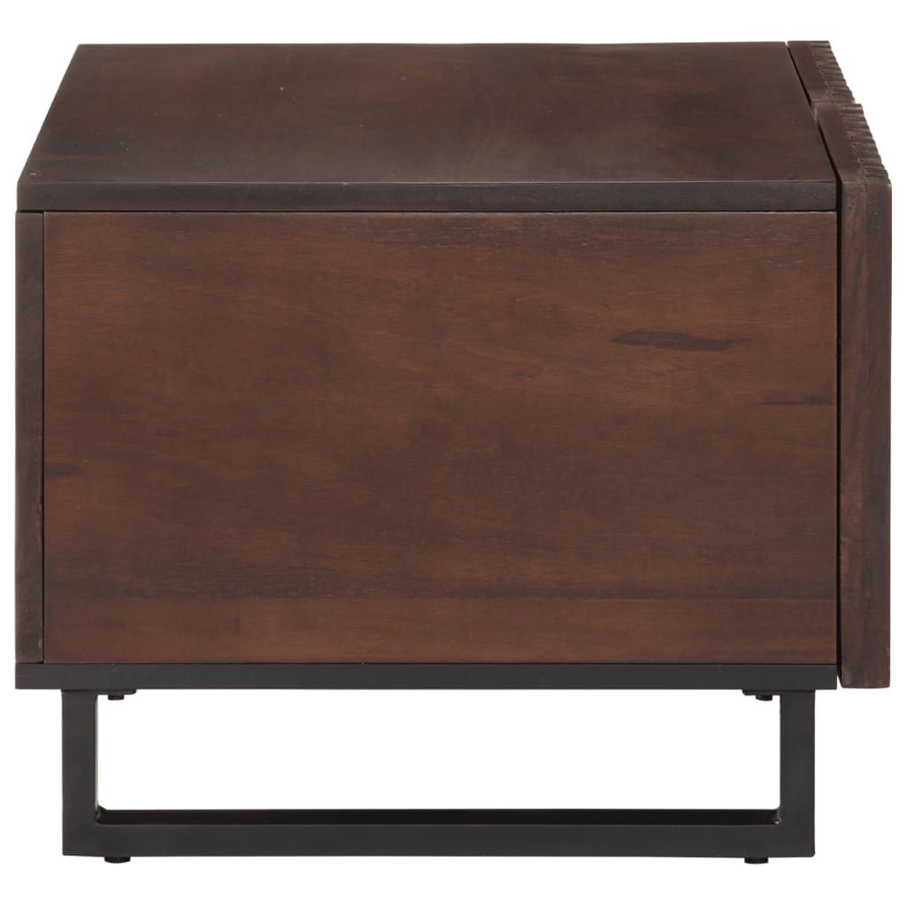 Salongbord Sofabord Brun Tre Heltre Mango 80x51x40 cm