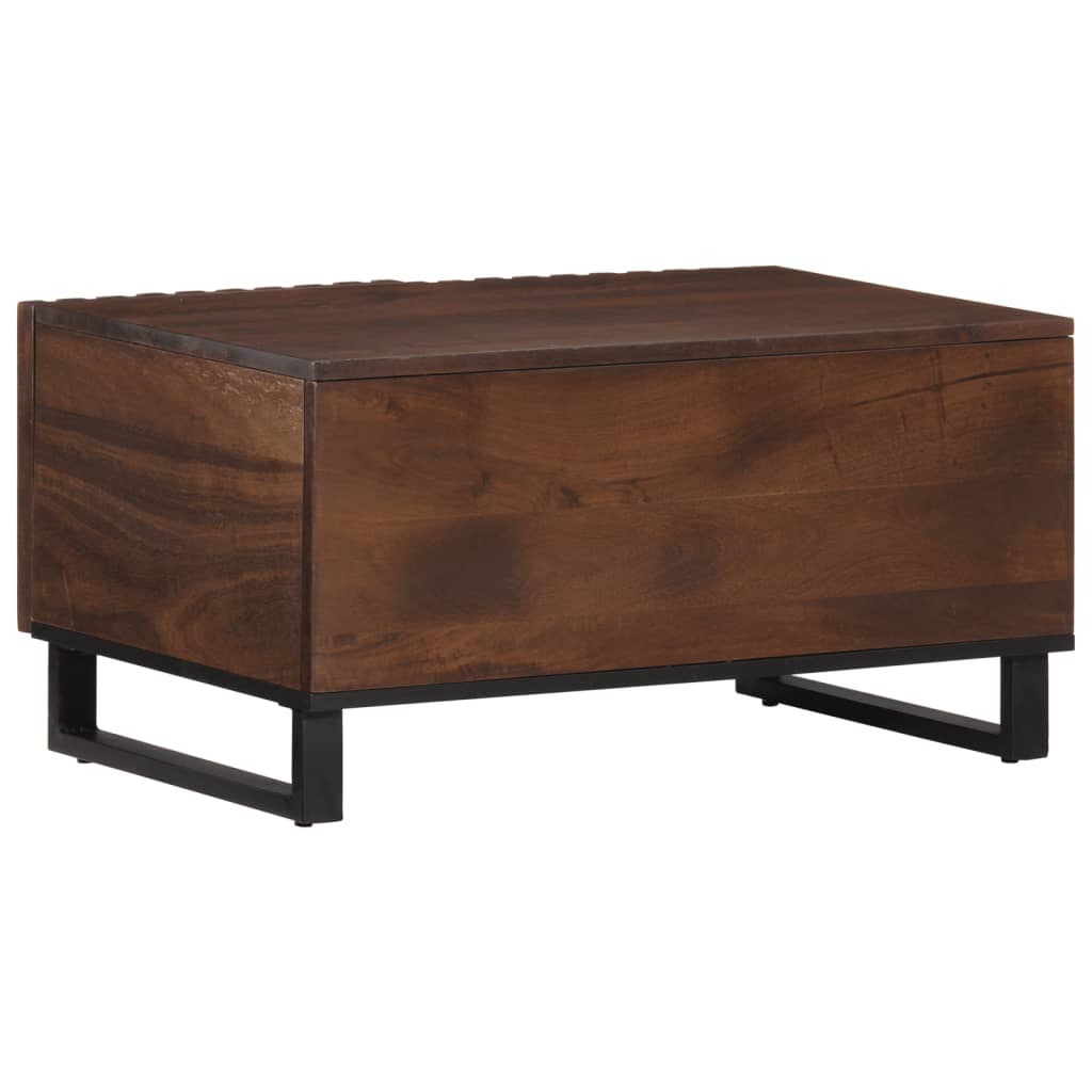 Salongbord Sofabord Brun Tre Heltre Mango 80x51x40 cm