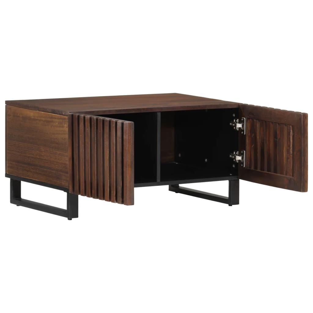 Salongbord Sofabord Brun Tre Heltre Mango 80x51x40 cm