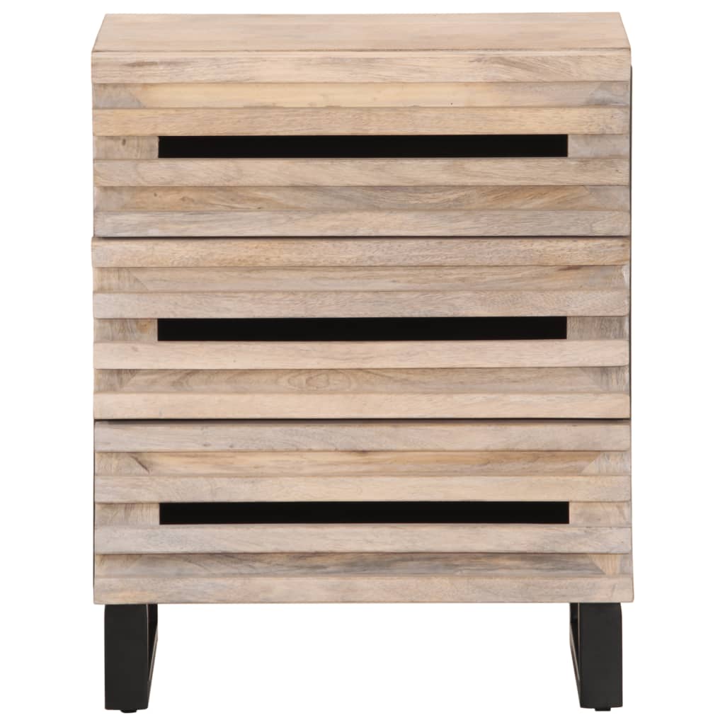 Nattbord Sengbord Tre heltre mangotre 50x34x62 cm