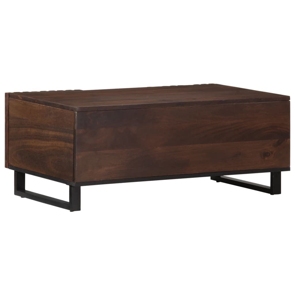 Salongbord Sofabord BrunTre Heltre Mango Brun 100x55x40 cm