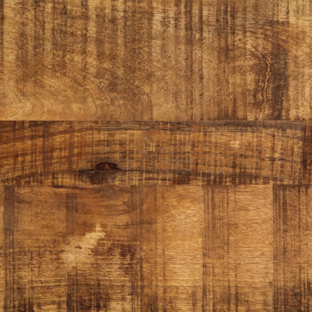 TV-Møbel Tre Tv-benk 100x34x46 cm grov heltre mango