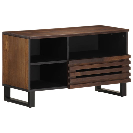 TV-Møbel Brun Tv-benk 80x34x46 cm heltre mango