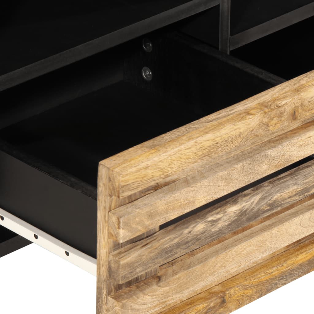 TV-Møbel Tre TV-benk 100x34x46 cm grov heltre mango