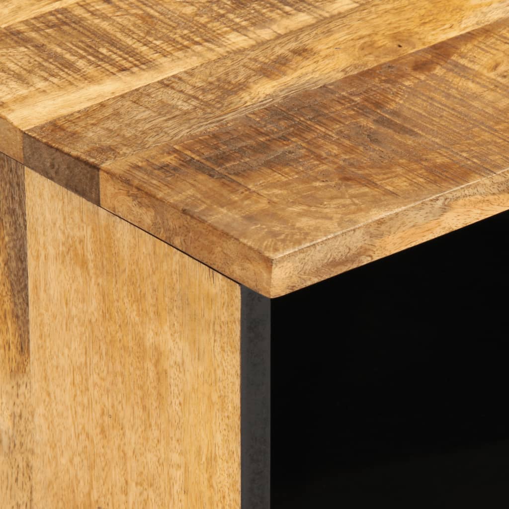 TV-Møbel Tre TV-benk 100x34x46 cm grov heltre mango