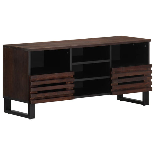 TV-Møbel Brun Tv-benk 100x34x46 cm heltre mango
