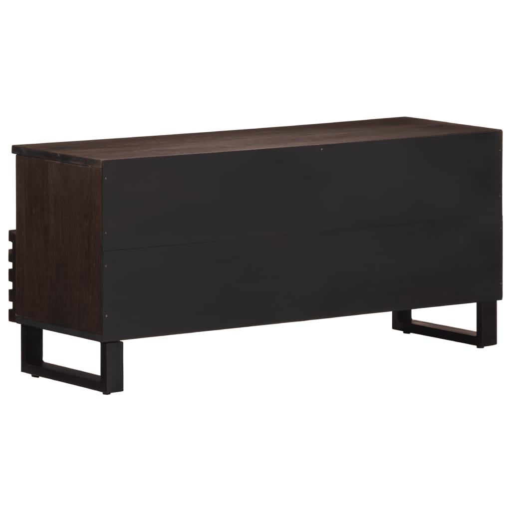 TV-Møbel Brun Tv-benk 100x34x46 cm heltre mango