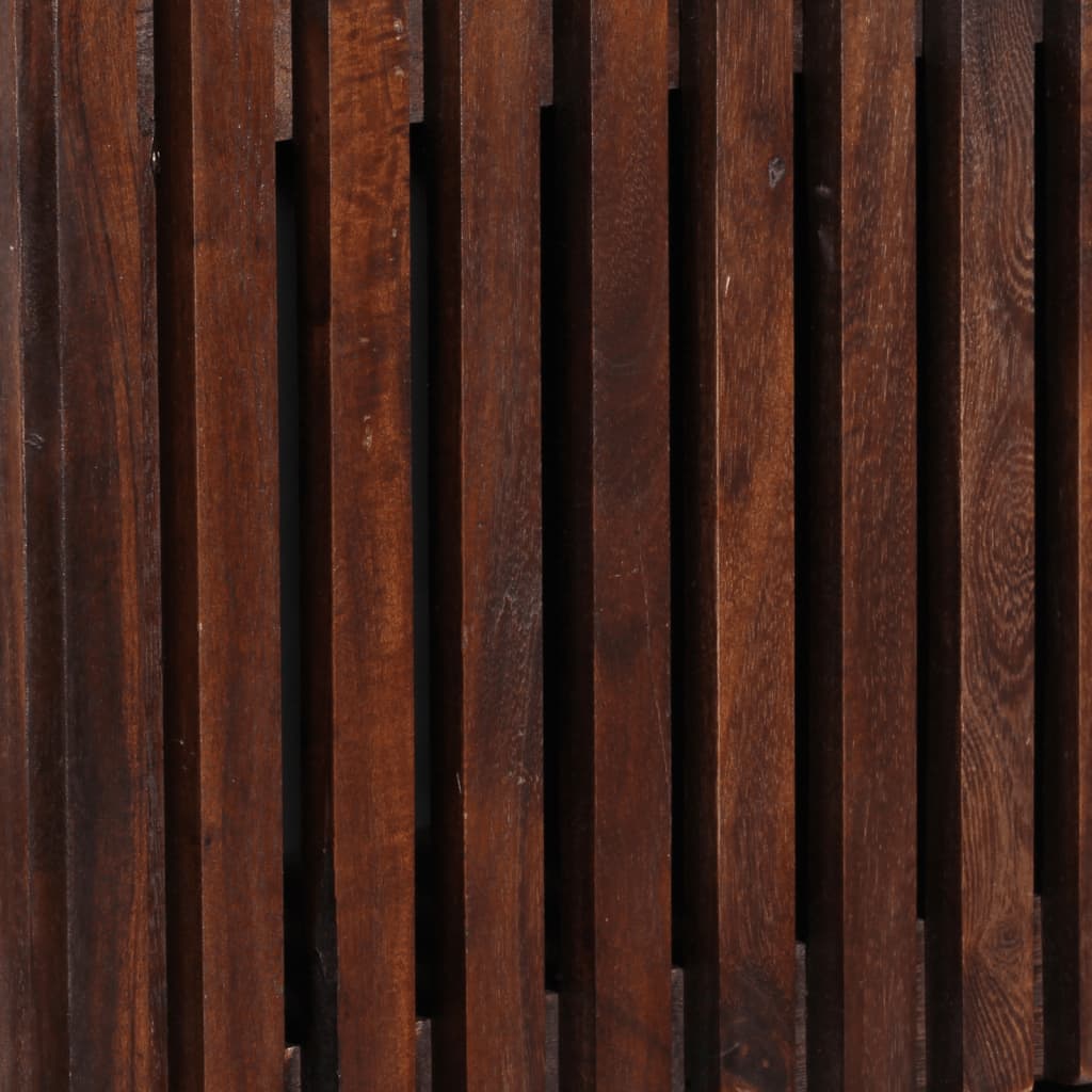 Skjenk brun 40x34x110 cm heltre mango