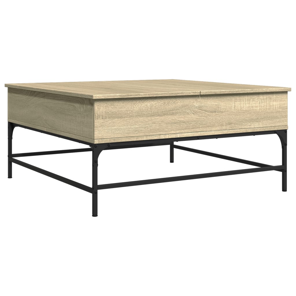 Salongbord Sofabord Sonoma Eik 95x95x45 cm