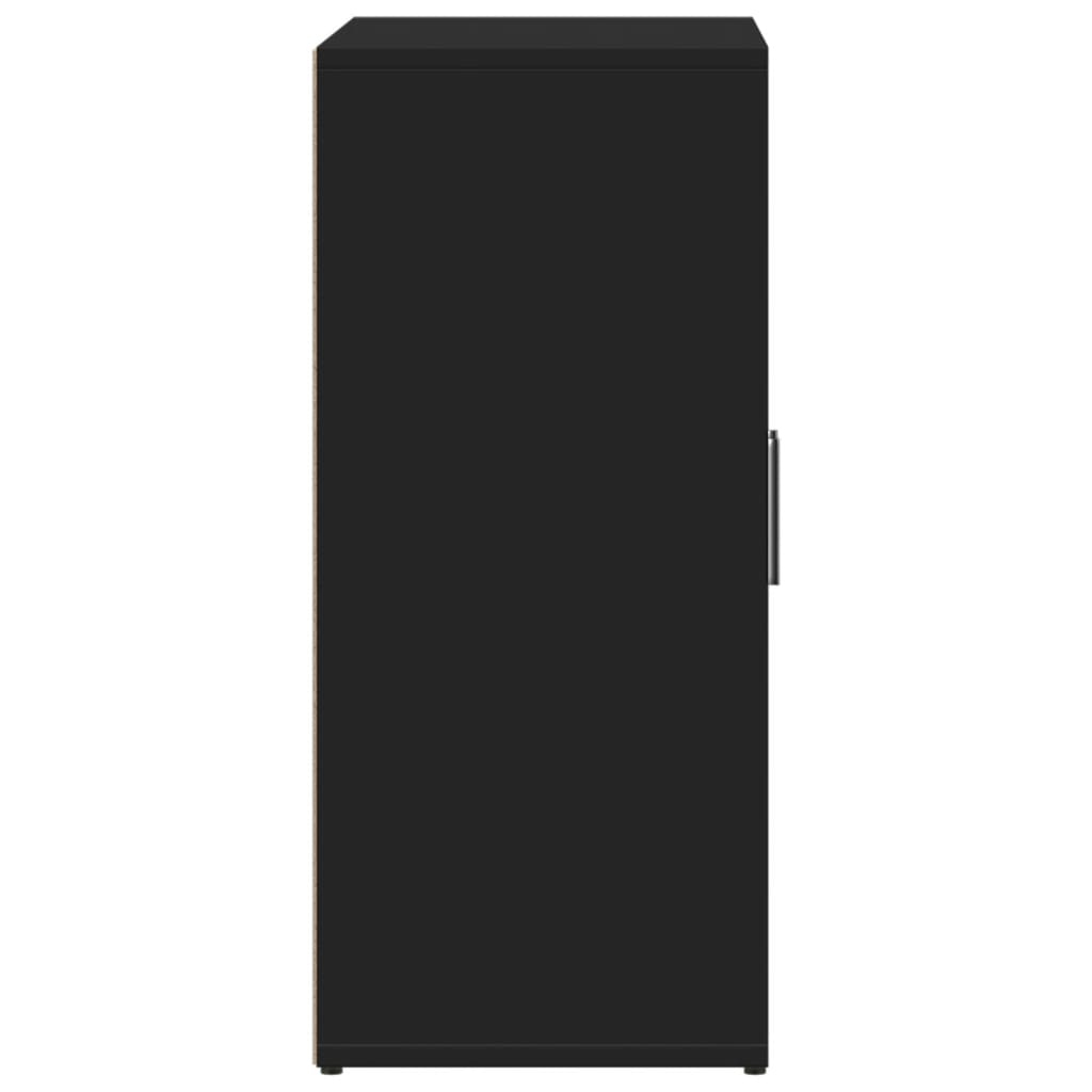 Skjenk Svart 60x31x70 cm