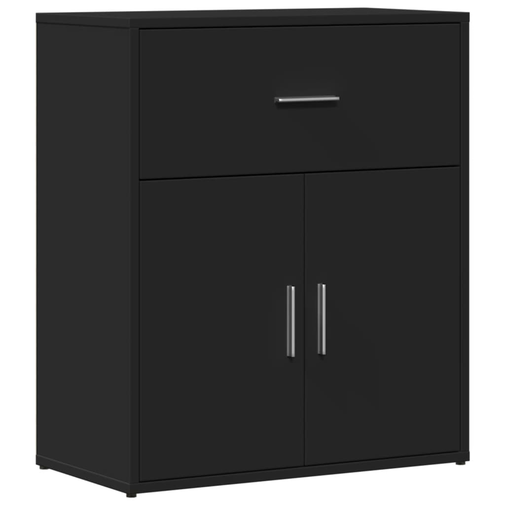 Skjenk Svart 60x31x70 cm