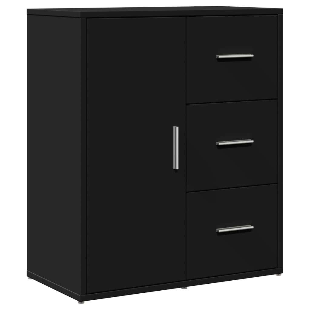 Skjenk Svart 60x31x70 cm