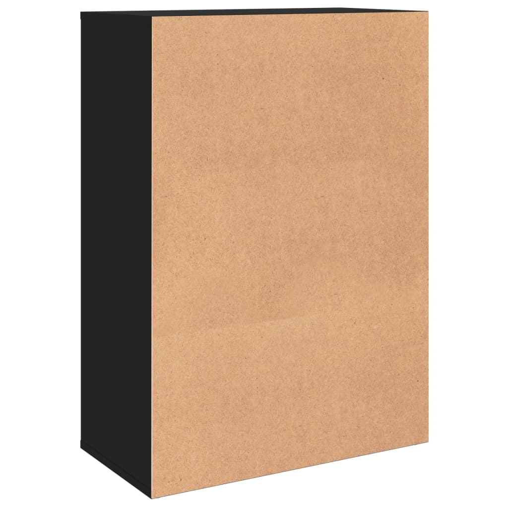 Kommode Svart 60x31x84 cm