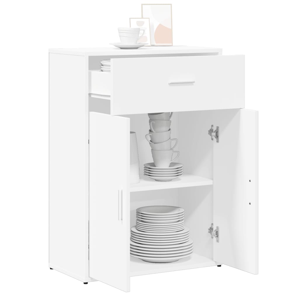 Skjenk Hvit 60x30x84 cm