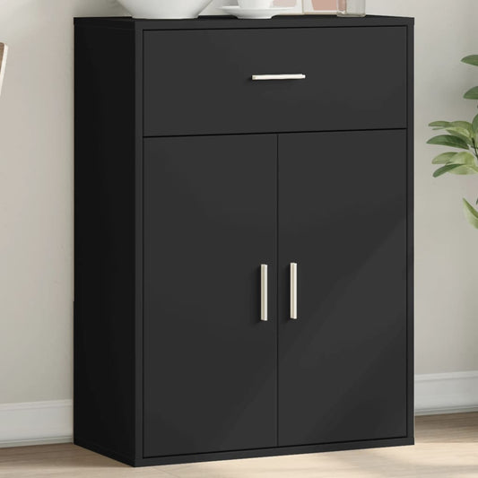 Kommode Svart 60x30x84 cm