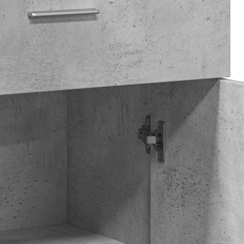 Skjenk Betonggrå 60x30x84 cm