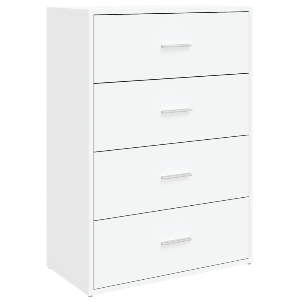 Skjenk Hvit 60x31x84 cm