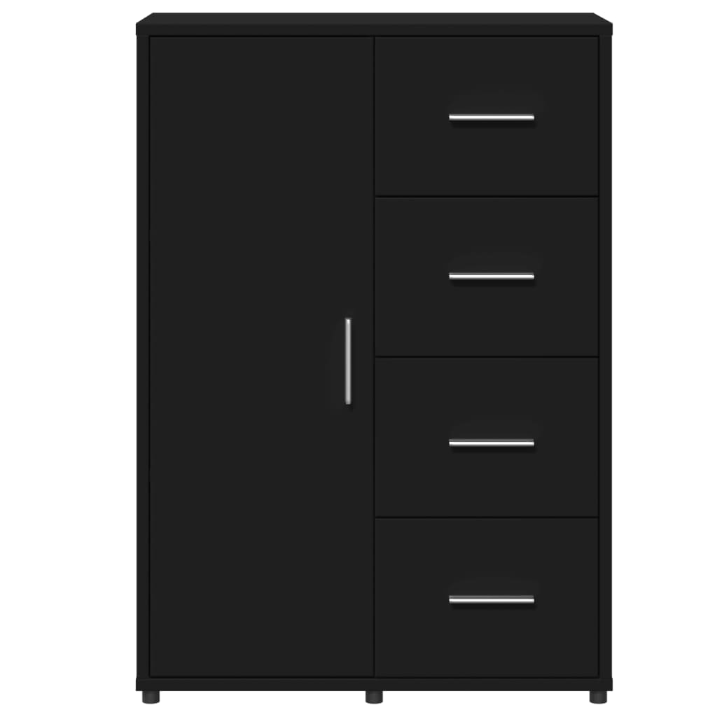 Kommode Svart 60x31x84 cm