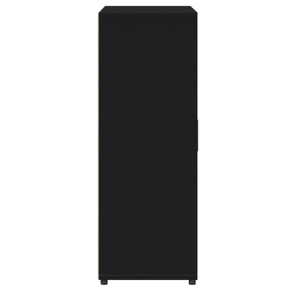Kommode Svart 60x31x84 cm