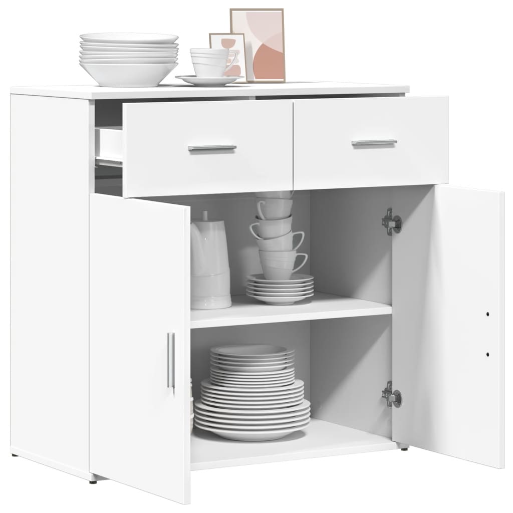 Skjenk Hvit 79x38x80 cm