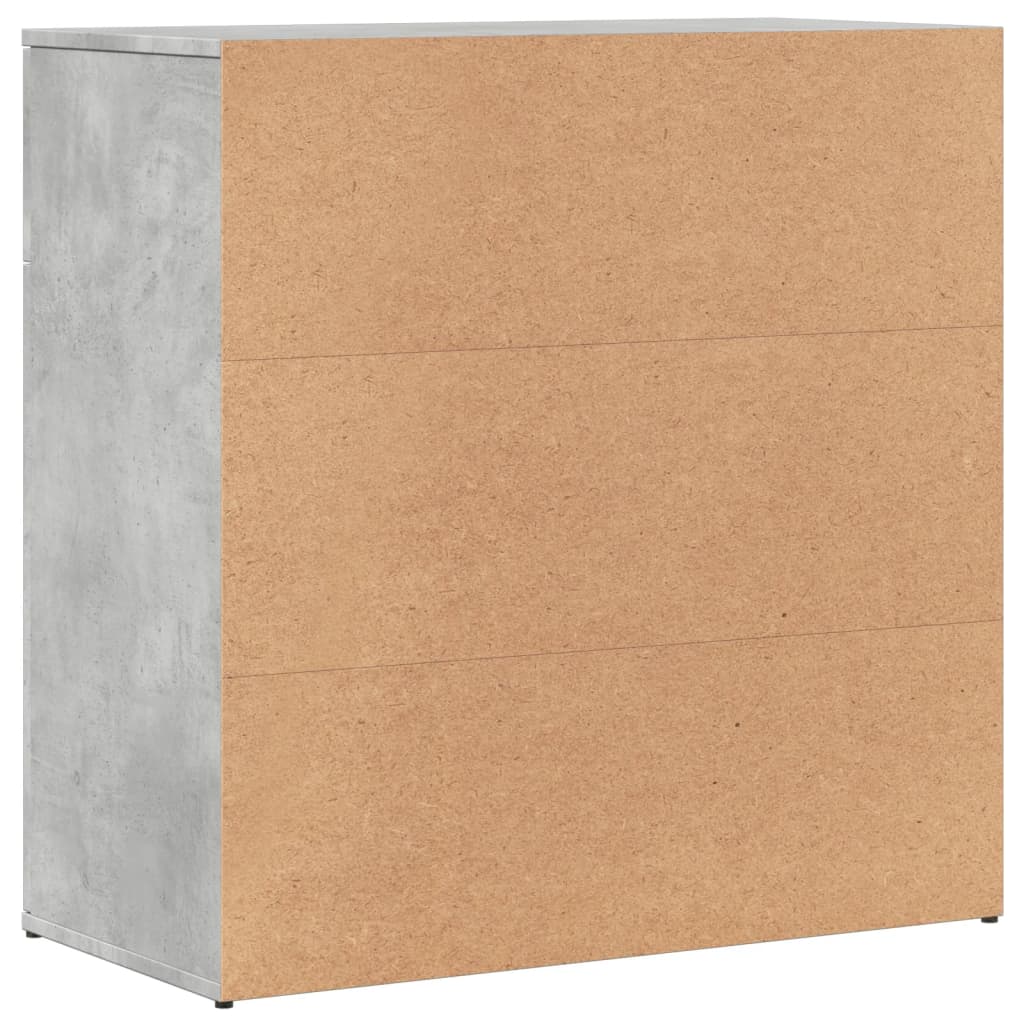 Skjenk Betonggrå 79x38x80 cm