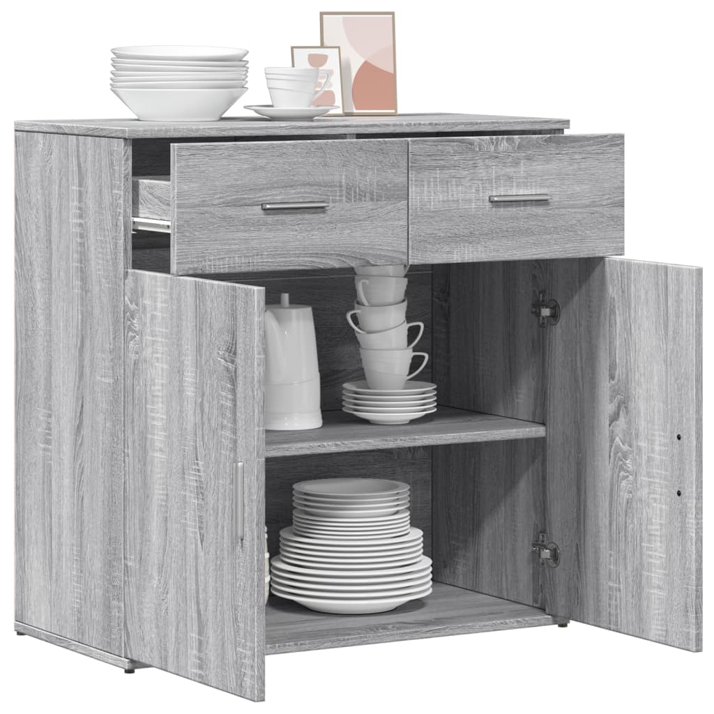 Skjenk Sonoma Grå 79x38x80 cm