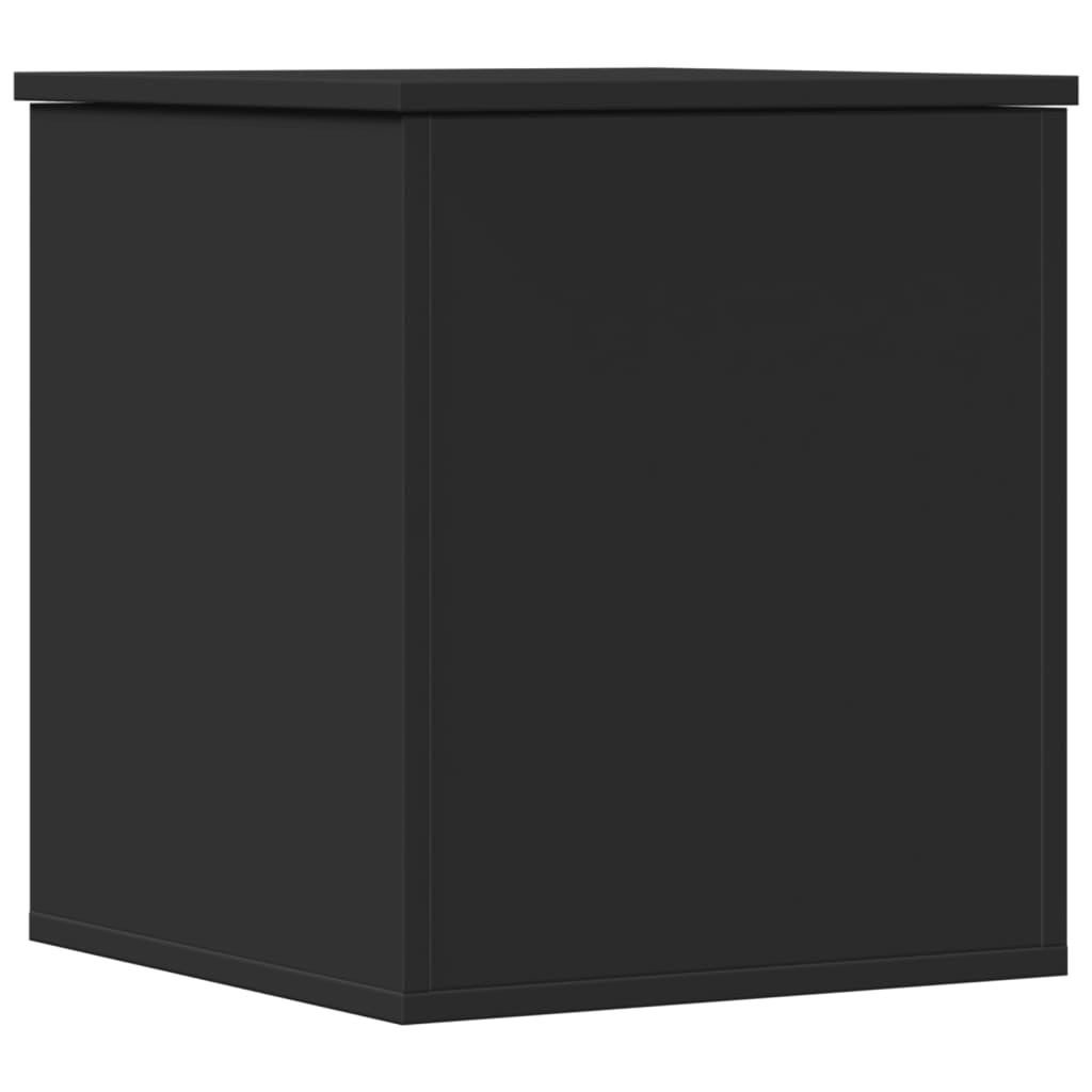 Oppbevaringskiste Svart 40x42x46 cm