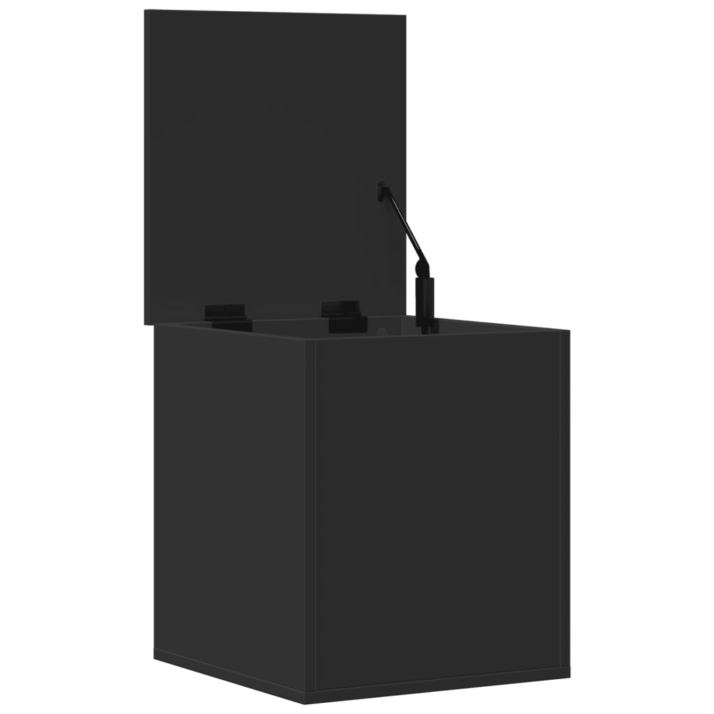 Oppbevaringskiste Svart 40x42x46 cm