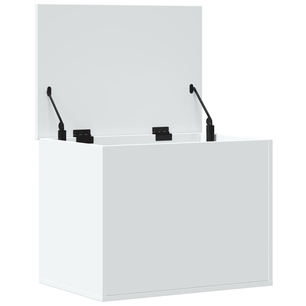 Oppbevaringskiste Hvit 60x42x46 cm