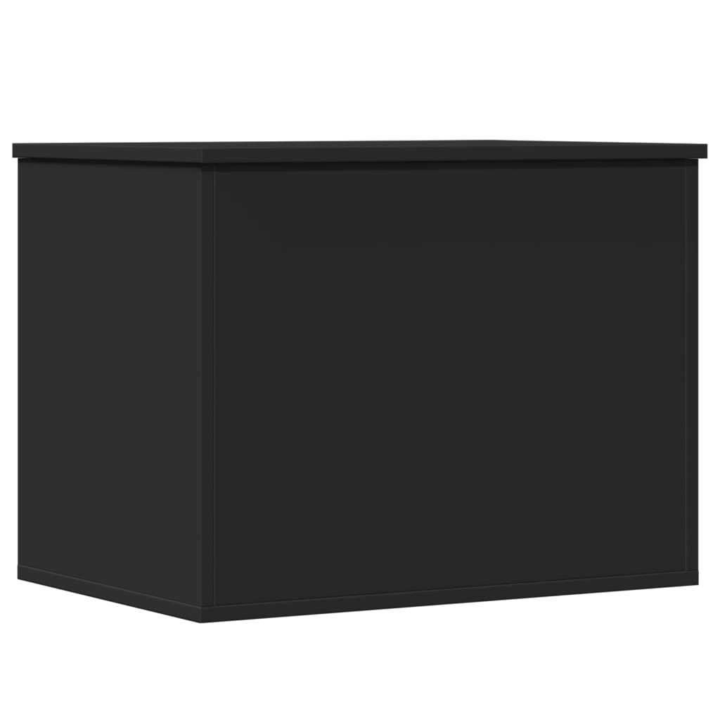 Oppbevaringskiste Svart 60x42x46 cm