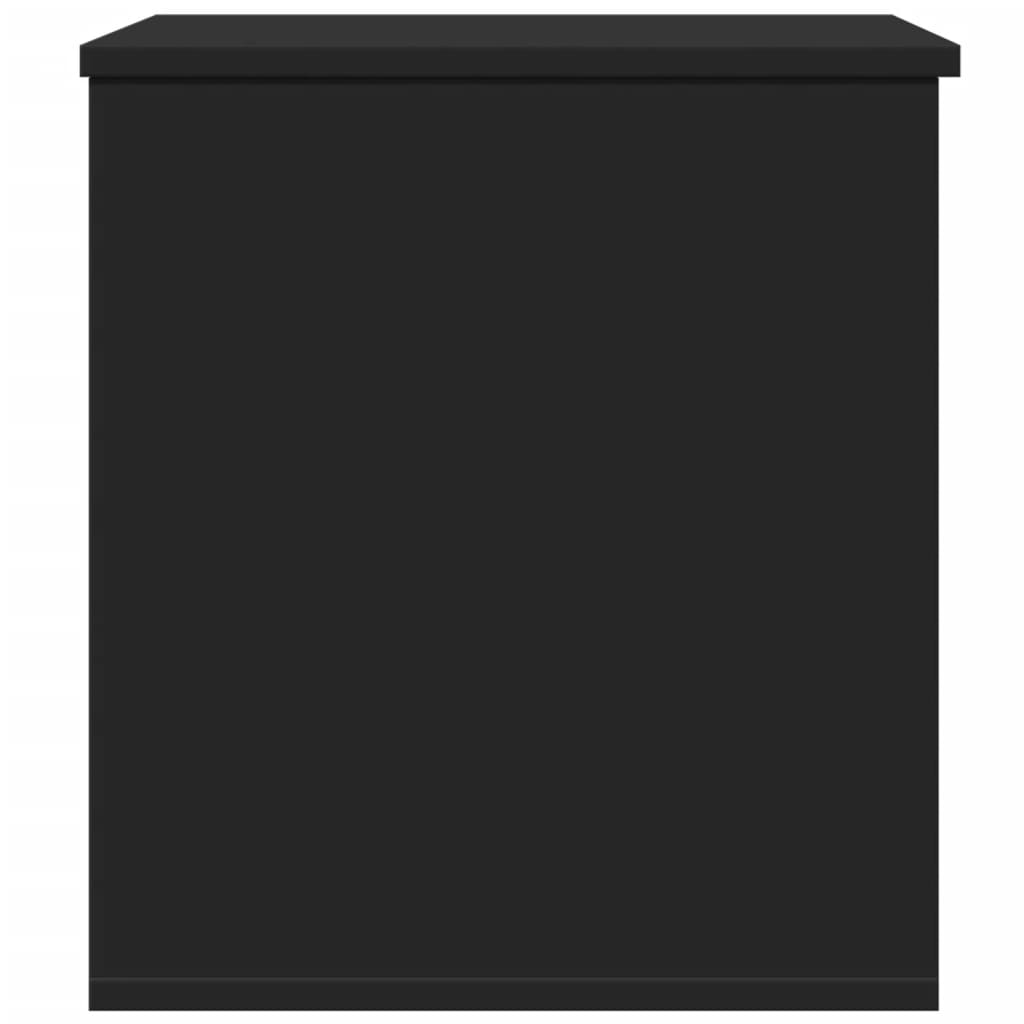 Oppbevaringskiste Svart 60x42x46 cm