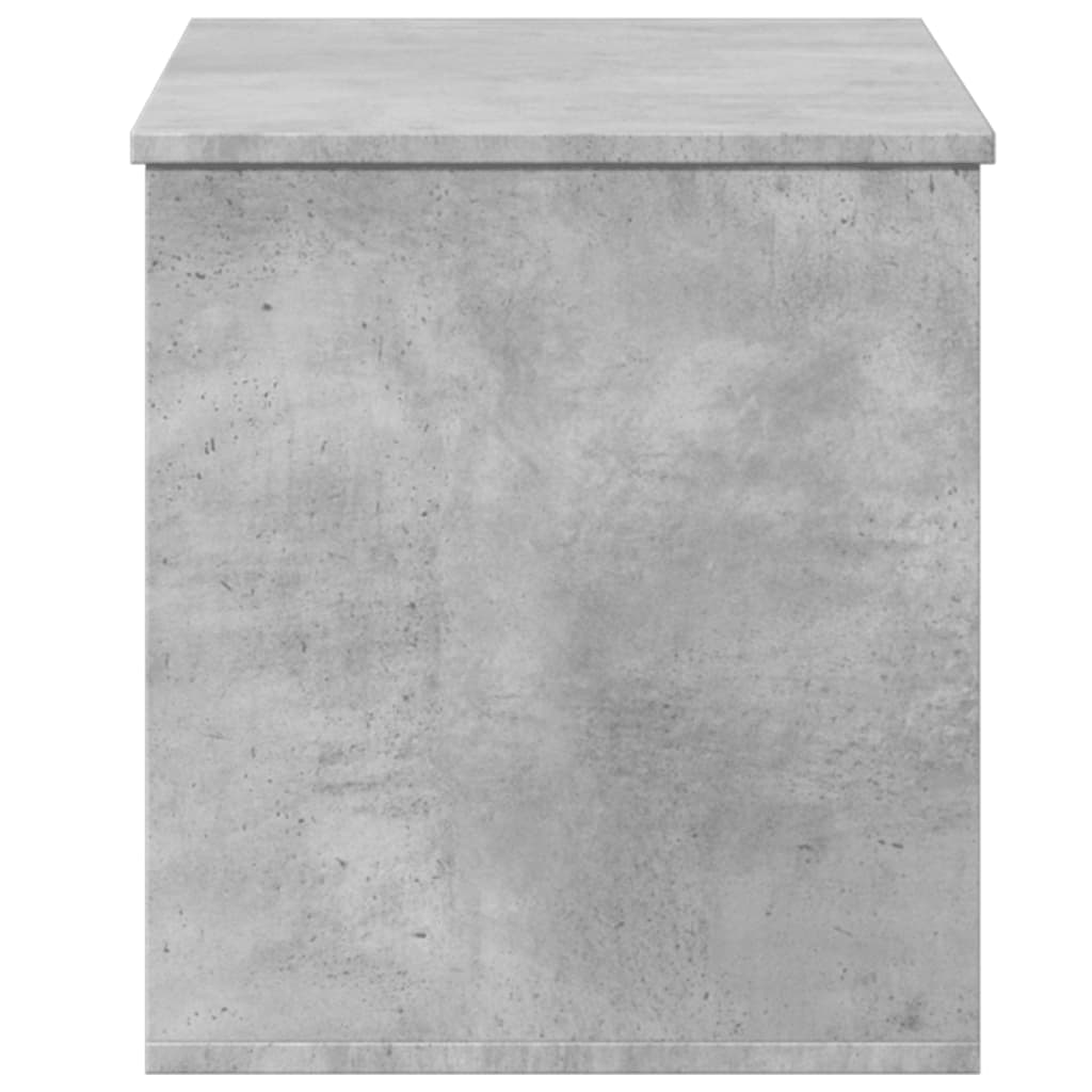 Oppbevaringskiste Betonggrå 100x42x46 cm
