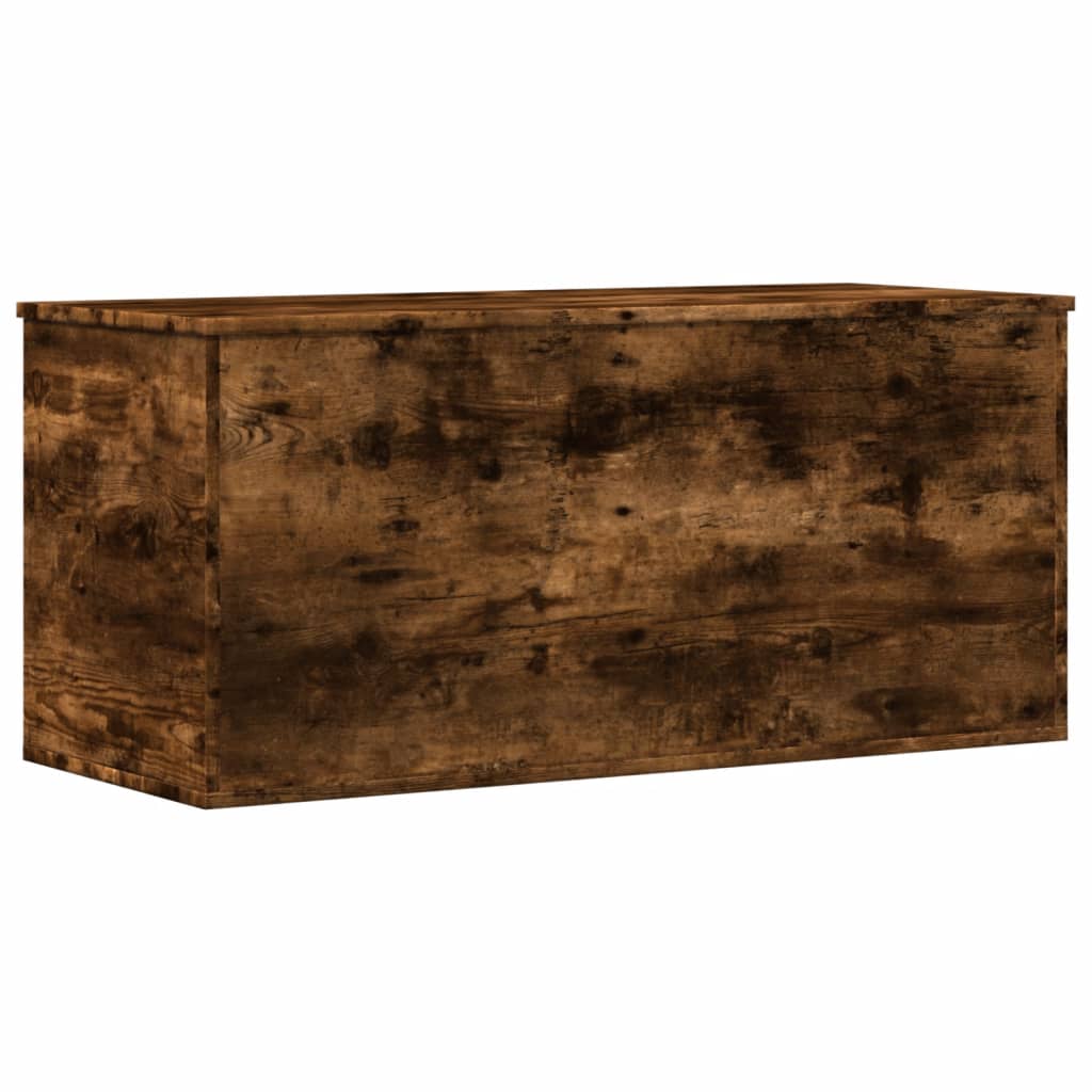 Oppbevaringskiste Røkt Eik 100x42x46 cm