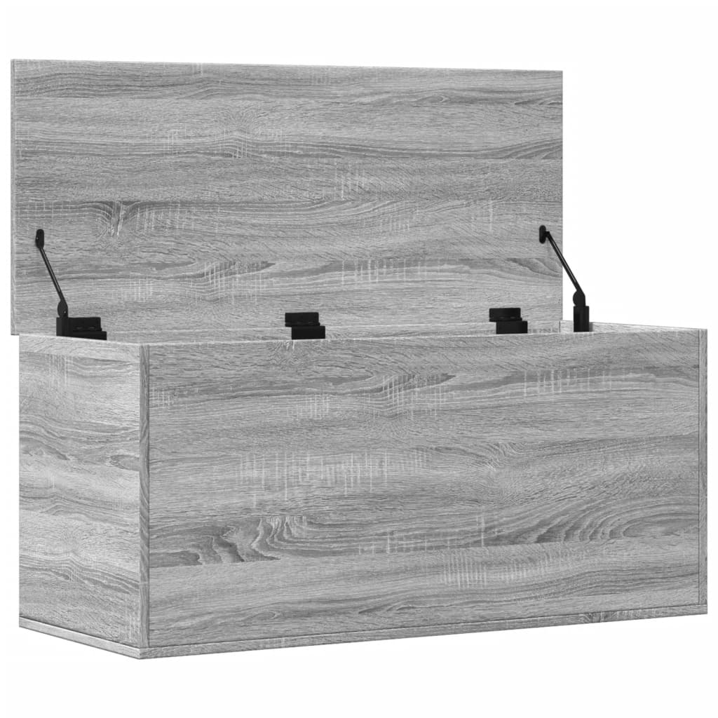 Oppbevaringskiste Sonoma Grå 100x42x46 cm