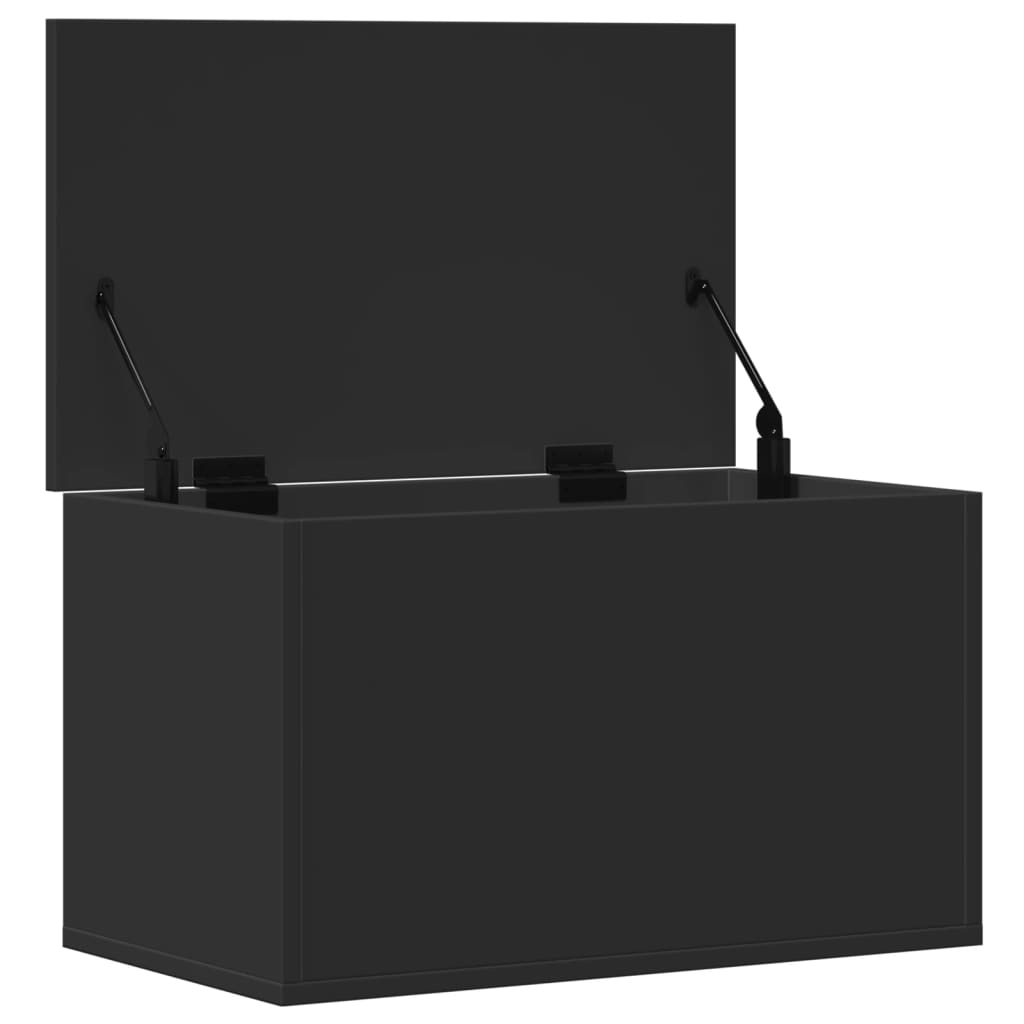 Oppbevaringskiste Svart 60x35x35 cm