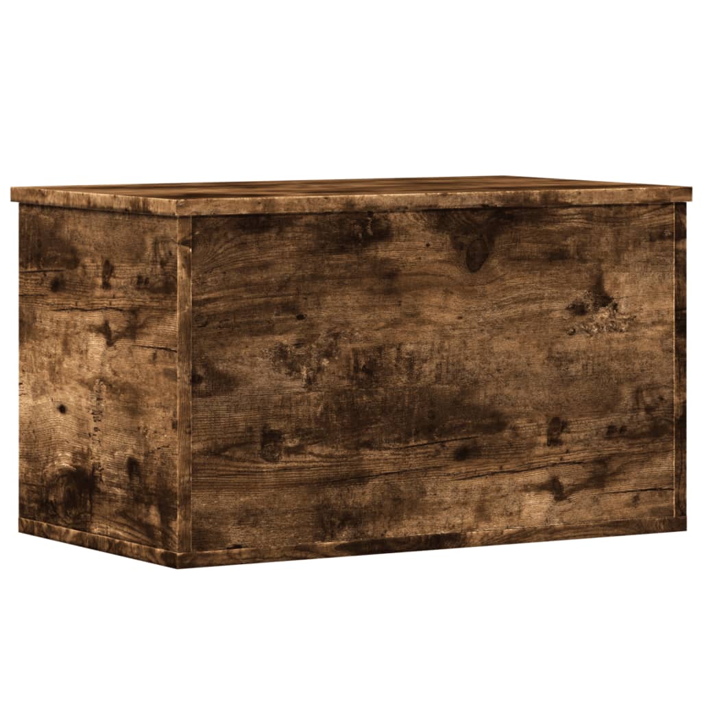 Oppbevaringskiste Røkt Eik 60x35x35 cm