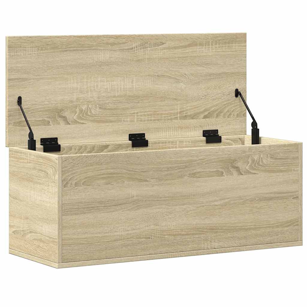 Oppbevaringskiste Sonoma Eik 90x35x35 cm